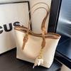 Large capacity bag women's tide autumn and winter high-end shoulder bag texture women's commuting layered tote bag