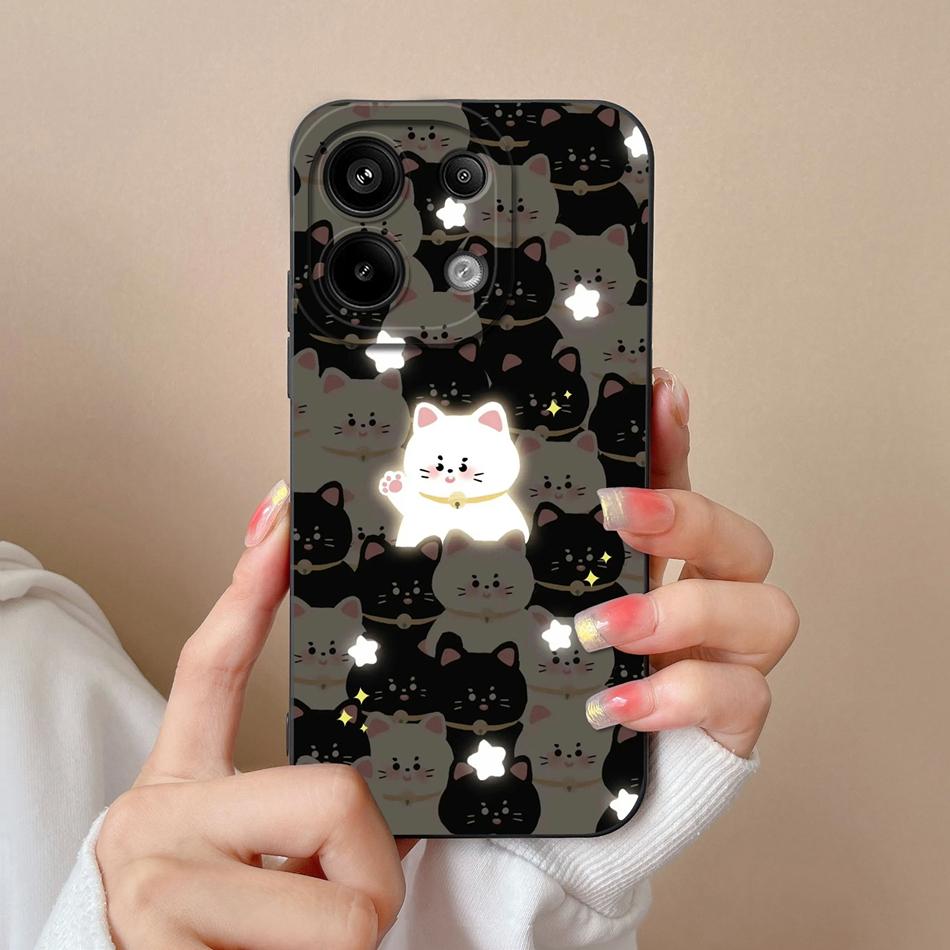 

Case For Xiaomi Redmi Note 13 Pro Plus Phone Back Cover For Redmi Note13 Pro 13Pro+ Carcasa Soft Liquid Silicone Bumper Coque Redmi Note 13 (4G)