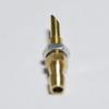 Metal Nozzle Sealing Performances Versatile Metal Nozzle Metal Adapter Simple Installs Suitable for Industrial Heaters