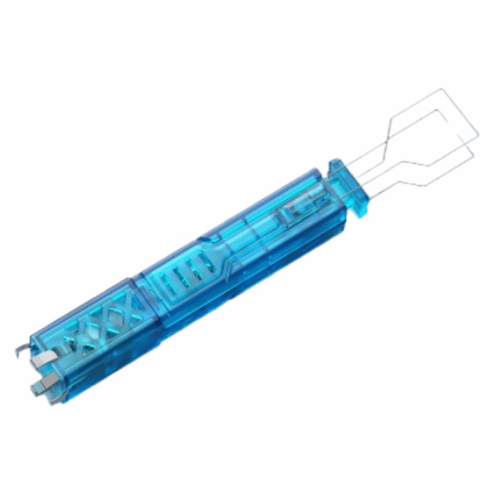 DIY Keys Caps Puller 2 in 1 Keyboard Switch Puller Mechanical Keyboard Keycap Extractor  Laptop синий