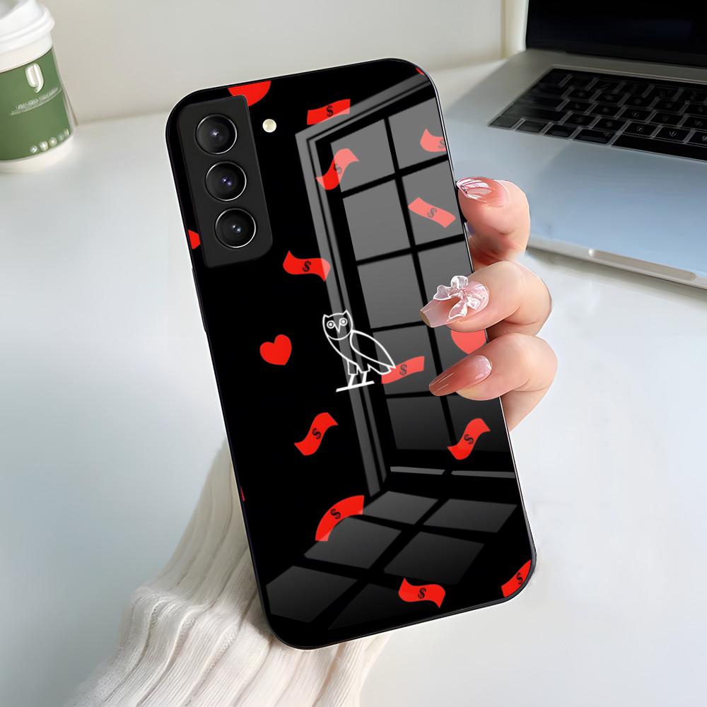

Drake O-OvO OWL Singer Phone Case For Samsung S26 S25 S24 FE S23 S22 S21 Plus S20 Ultra Note20Ultra Black Glass Cover Galaxy S20 FE