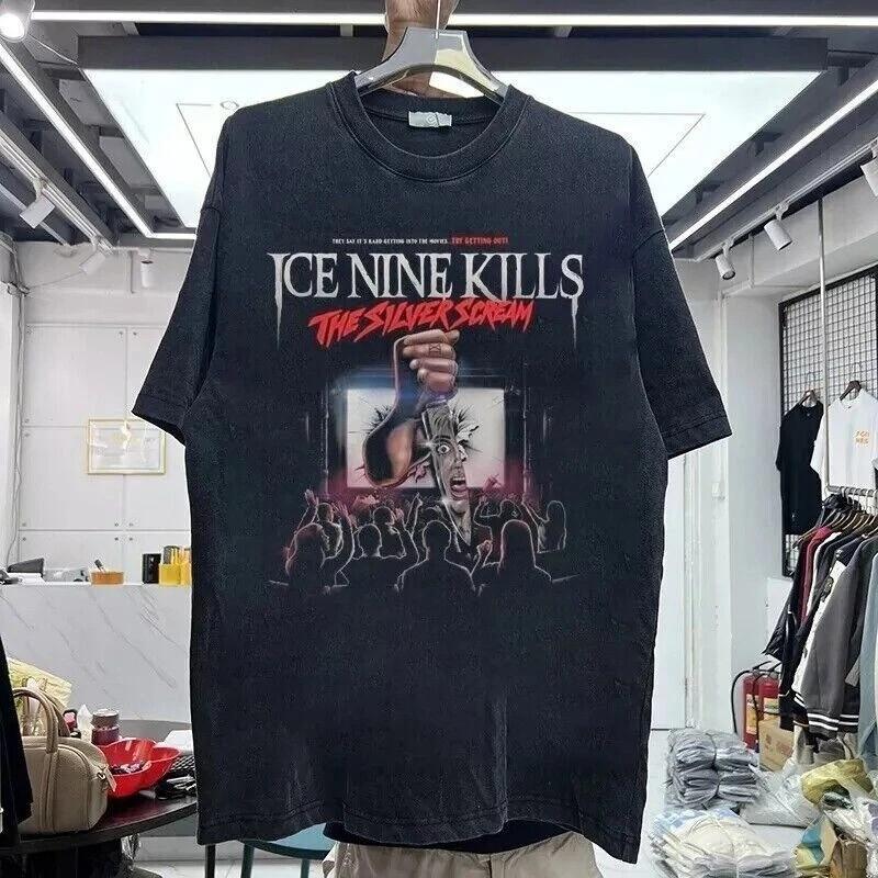 90s Ice Nine Kills band The Silver Scream black T shirt Men Women S-5XL Unisex T-Shirt XXL