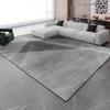 Modern Simple Style Large Living Room Rug Geometric Pattern Antiskid Office Decor Carpet Soft Easy Cleaning Coffee Tables Mat