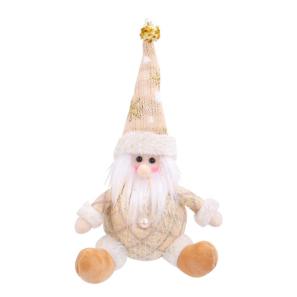 Christmas Tree Decoration Christmas Doll Ornament Festive Christmas Tree Doll Decorations with Lanyard for Home