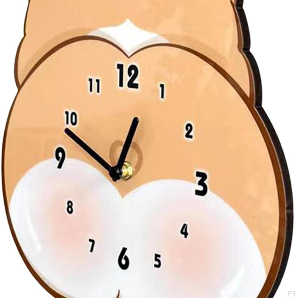 Cichy Zegar Ścienny Wiszący, Dekoracyjny Ornament do Salonu, Sypialni i Kuchni.