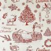 3 Red Christmas Duvet Covers With reindeer, snowflakes, farmhouse, Soft Microfiber Including 2 Pillowcases