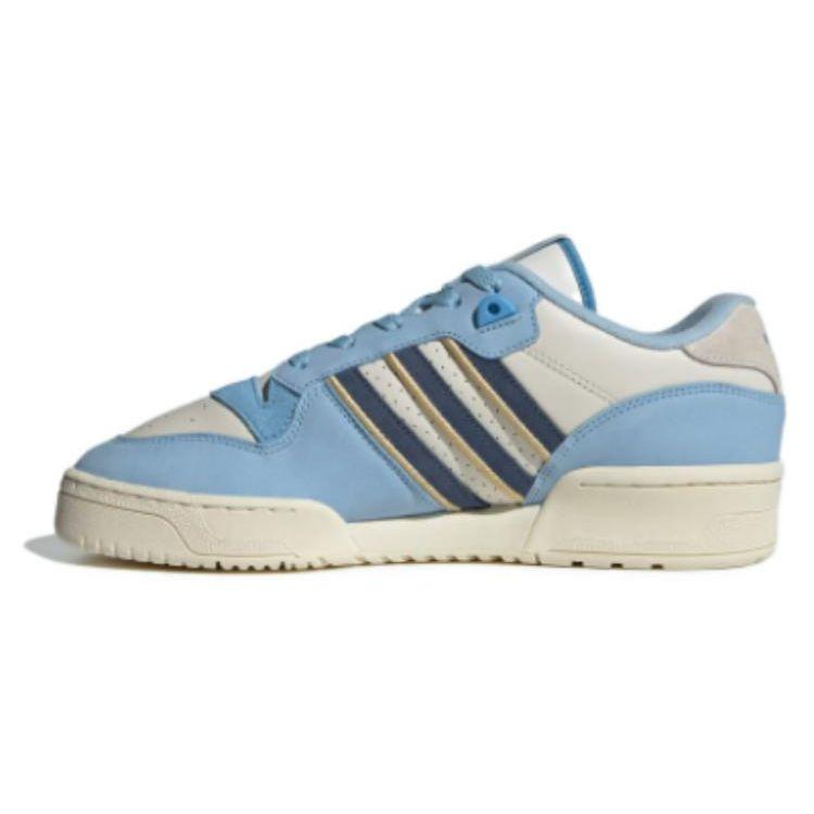 Adidas Originals Rivalry Comfortable Versatile Non-Slip Durable Low-Top Skate Shoes Unisex Sneakers Blue White IH0501