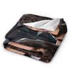 Jacob Elordi Actor Photo Collage Blankets Quality Warm  Throw Blanket Winter Picnic Outdoor Aesthetic Bedspread
