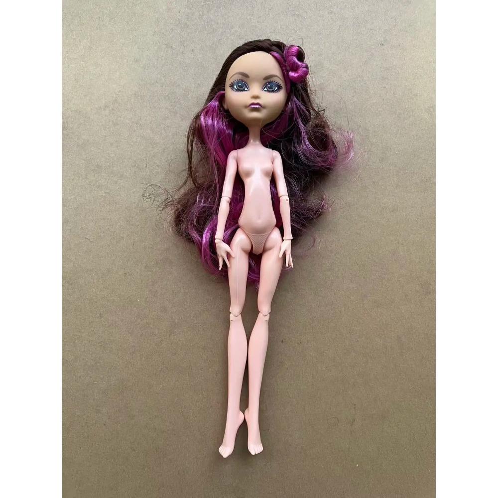 Slim Doll Body Heads Colorful Hair Doll Head Green White Black Brown Pink Beige Color Doll Body Multi Joints Movable Doll Figure