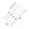 4PCS Transparent Car Door Anti-collision Protector Bumper Strip Sticker For Renault DACIA Logan Scenic Loguna Kadjar Twingo MM2