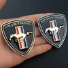 1 Stück 3 Farben 6 * 7,5 cm Metall Autoaufkleber Für Mustang Shelby GT Logo Plakette Auto Karosserie Kotflügel Kofferraum Dekoration Zubehör