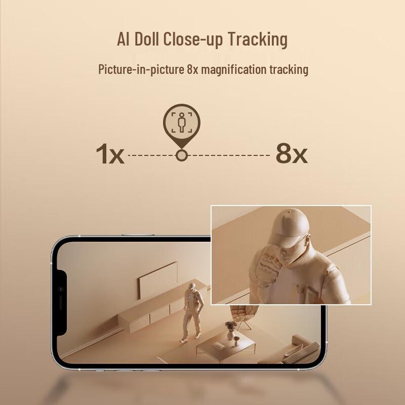 EZVIZ C6c 4K 8MP Chytrá vnitřní Wi-Fi bezpečnostní kamera (CN verze)