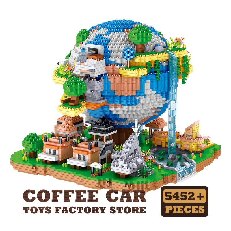 

Наборы алмазных кирпичей, модель глобальной деревни, творческая сцена микроземли, строительные блоки, головоломки, игрушки для детей, подарки для взрослых