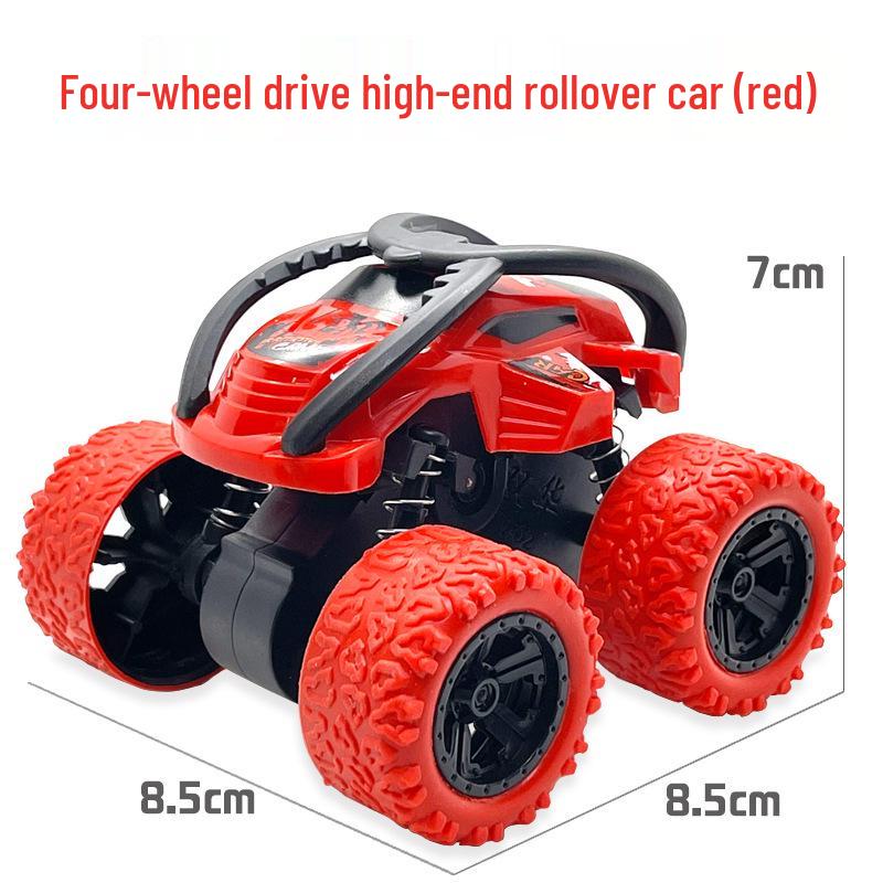 Kids' Inertial Excavator Toy Car: Off-Road Vehicle for Boys, Perfect for Small Gifts and Night Markets