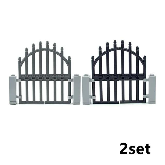 DO IT YOURSELF Assembles Particles 6140 2486 6187 Technical MOC Parts Rails Stair Fence Guardrail Panel Barrier Ladder City Construction Bricks