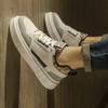 2026 new casual sports shoes men's spring niche designed thick soled fashi trend comfortable height increasing chunky sneakers