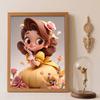 Diamond Painting Set Classic Belle Home Decor Craft, Perfect Handmade DIY Gift Idea