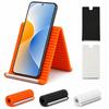 Portable Foldable Silicone Phone Stand One-Piece Flexible Bendable Phone Holder Non Slip Texture Adjustable Smartphone Stand