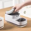 2 In 1 Dish Soap Dispenser Liquid Soap Pump Dispenser Soap Container With Sponge Holder For Kitchen Bathroom Washing Accessories