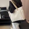 Versatile Oxford Cloth Student Shoulder Bag Multi Layered Large Capacity Tote Bag Zipper Portable Handbag Travel