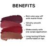 RENEE Very Matte - Pack Of 4 Matte Lipsticks | Intense Color Pay Off, Full Coverage Long Lasting & Eau De Parfum Dark Desire 8Ml, Premium Long Las