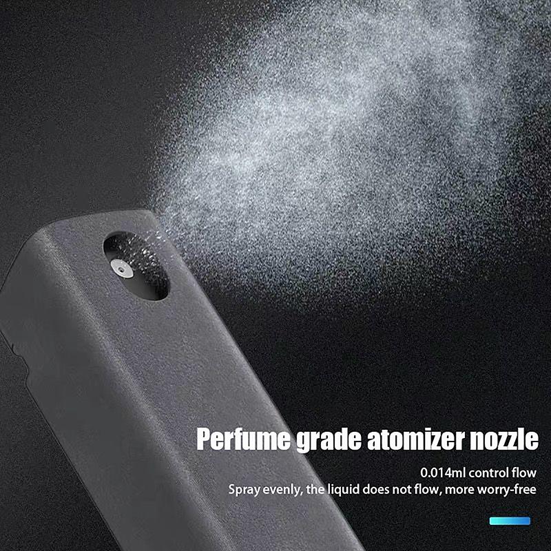 2 v 1 Sada lahviček s rozprašovačem na čištění obrazovky z mikrovlákna Čisticí utěrka na obrazovku mobilního telefonu a počítače Přenosná lahvička s rozprašovačem na čištění obrazovky telefonu