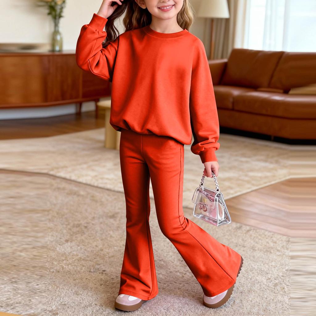 Infant Newborn Baby Girls Boys Loose Print T,shirt+Pants Print Outfits Set