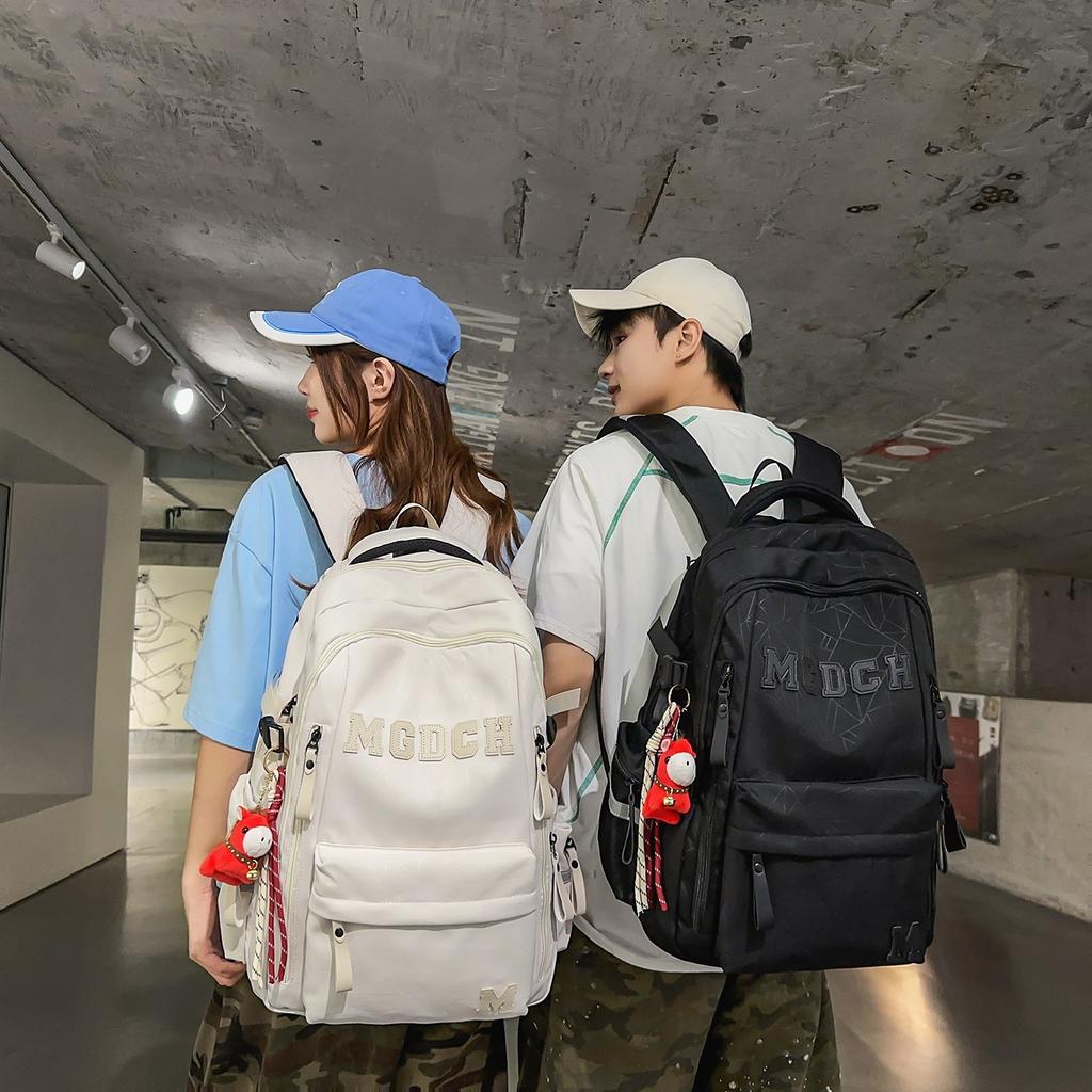 Schoolbag1011 New Fashion Backpack Large Capacity Multi-layer School Bag Middle School Student Backpack Burden Reduction Travel Backpack