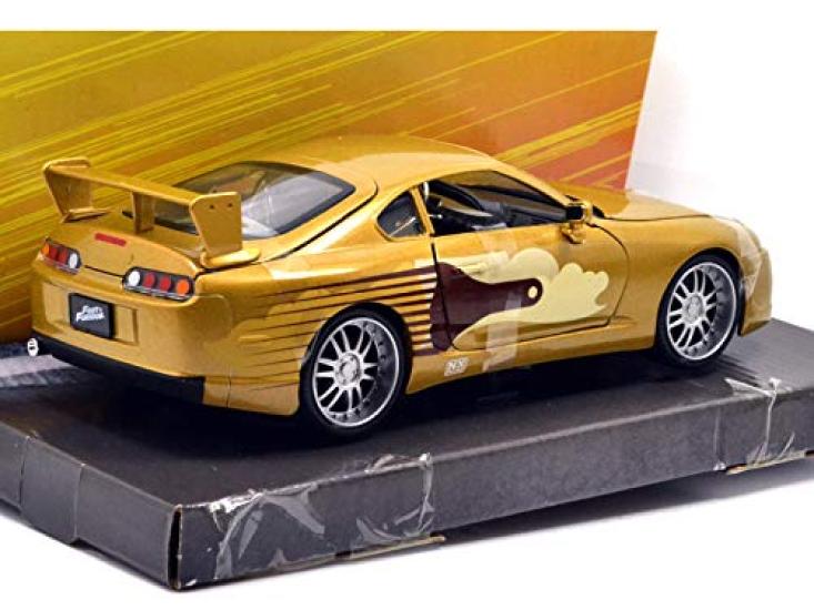 Jada TOYS SCALE FAST AND THE Jada TOYS Scale and Jacks Toyota 124 "THE FURIOUS" 124 "Fast Furious" "Slap Supra"