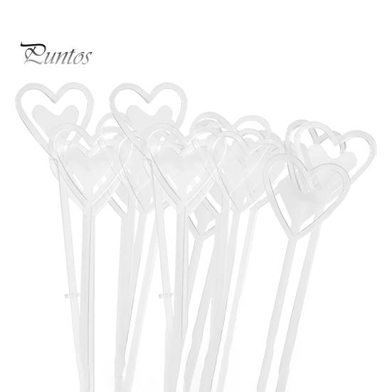 

100 шт. привлекательный видимый дизайн, экологически чистый топпер для торта, цветочный выбор, сделай сам, цветочная композиция, украшение, товары для дома прозрачный