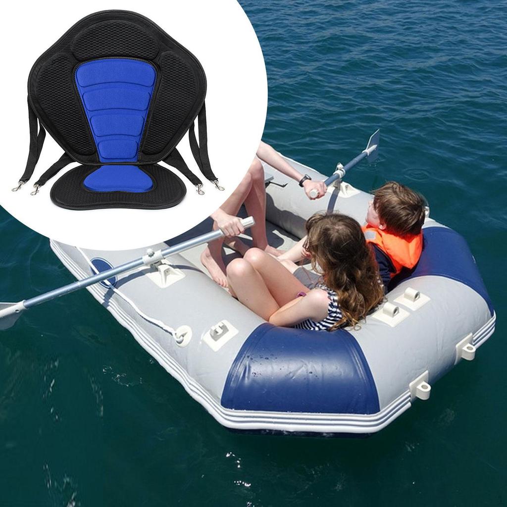 Příslušenství pro kajakové sedačky, robustní, neklouzavé s opěrkou zad pro jízdu na kajaku,
