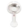 Handventilator USB-Aufladung 3 Stufen verstellbar Wiederaufladbarer Ventilator Tragbar mit Schreibtischständer für Outdoor-Reisen