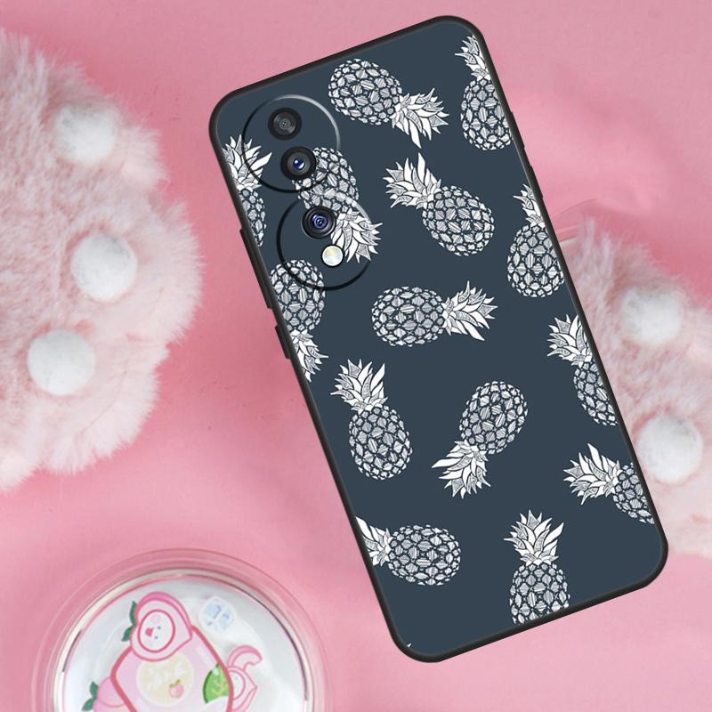 

Tropical Pineapple Case For Huawei P30 Pro P20 P40 P50 P Smart Z Nova 5T Honor 70 50 X8 X9a Magic5 Lite Cover P Smart 2019