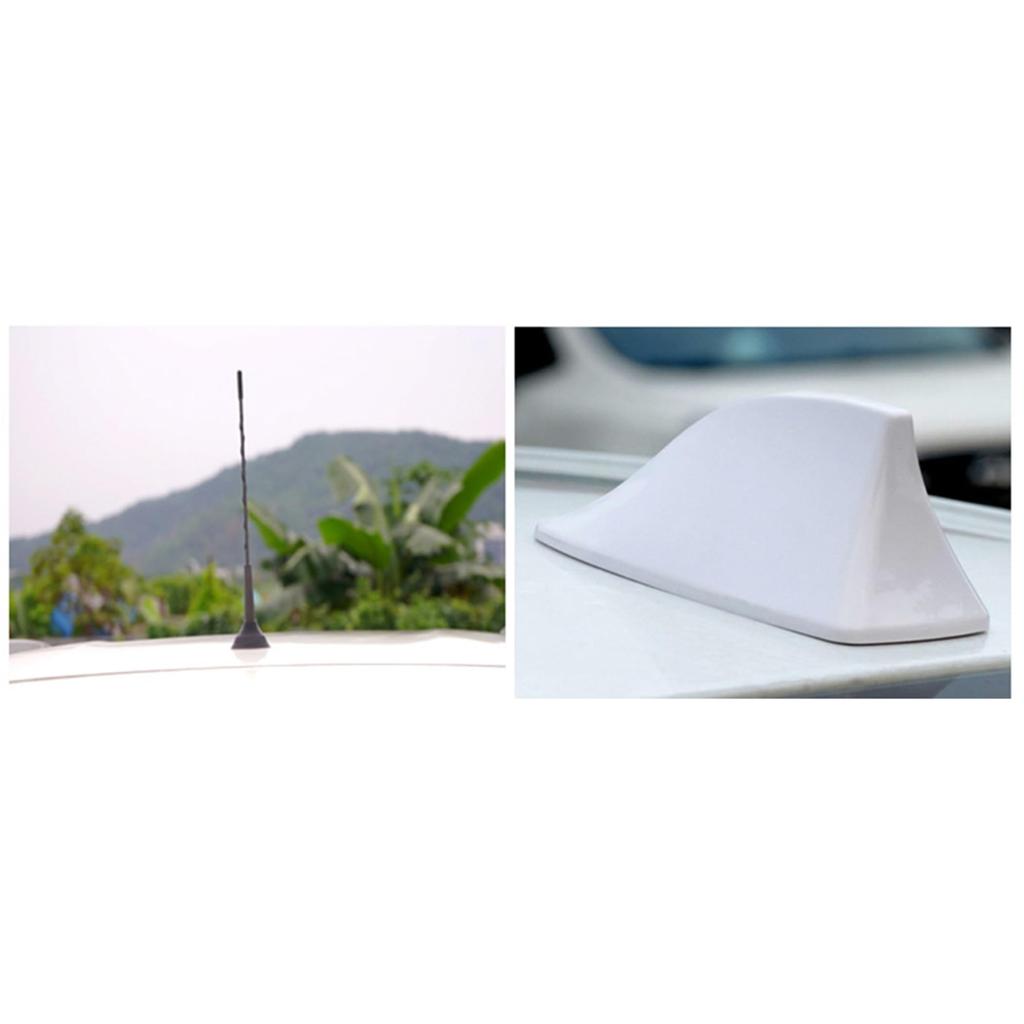 YIDELI Shark Antenna, General Purpose Car Dolphin Fin Antenna, Built-in