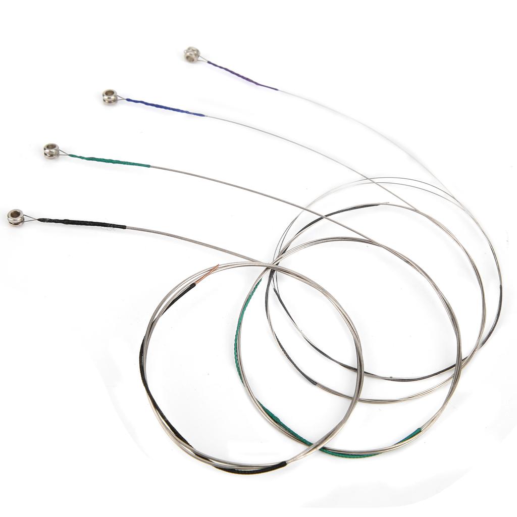 4pcs Violin Strings Set NickelChromium Wound CopperNickel Winding Hexagonal Steel Core