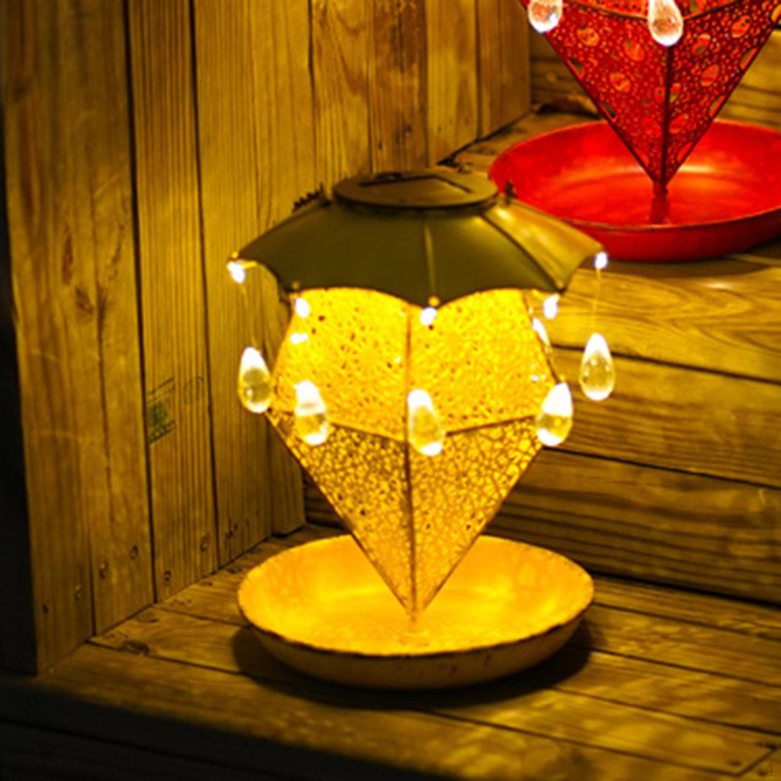 

Кормушка для птиц rt Lntern IP65 для Dwn Rechrgeble Декоративная подвеска Водонепроницаемая Ptio Декор для крыльца дерева Lmp жёлтый