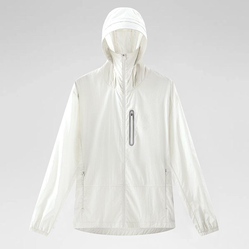 Herren- & Damen UPF50+ Kapuzen-Leichtgewicht-Sonnenschutzjacke - Sommer Bergstil, Anti-UV, Atmungsaktive Oberbekleidung.