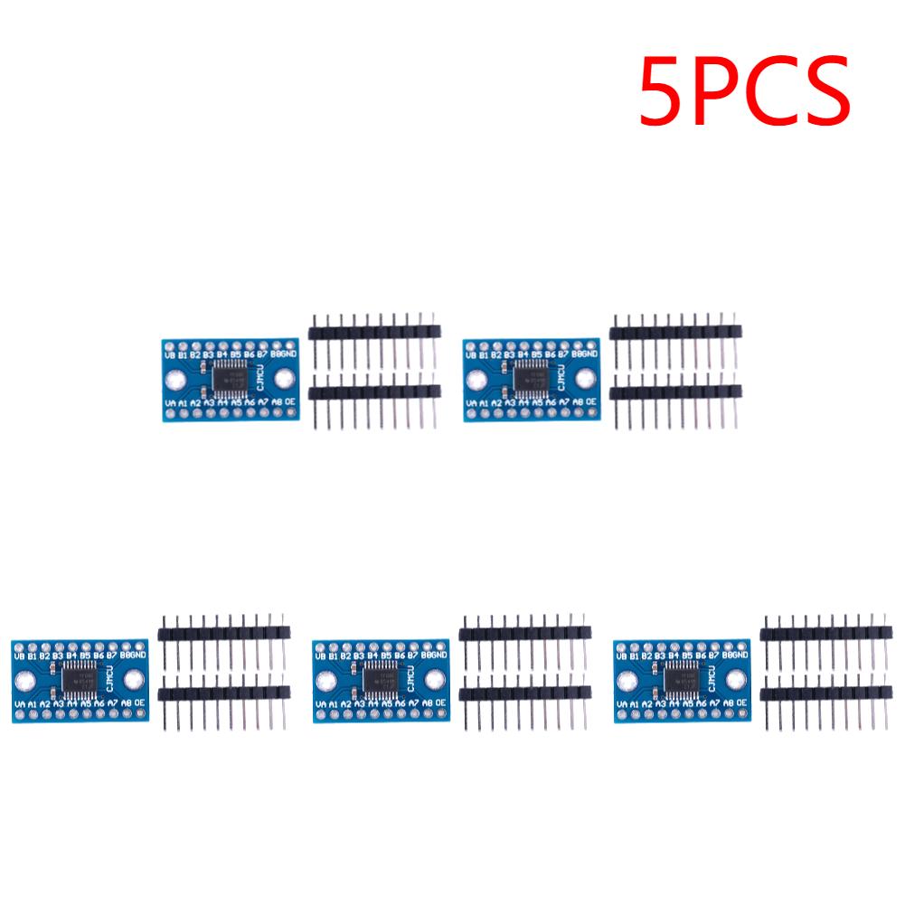 TXS0108E Logic Level Shifter Bi-Directional Module 3.3V 5V 8 Channel Logic Level Switching Shifter High Speed for Raspberry Pi