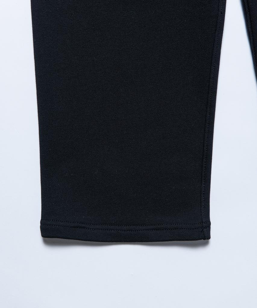 TEN PAST SEVEN Wide Fit Sweatpants - Black