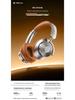 Remax Five Wheat Dual Feed ANC Over-Ear Wireless Headphones with Long Battery Life and Bluetooth 6.0.