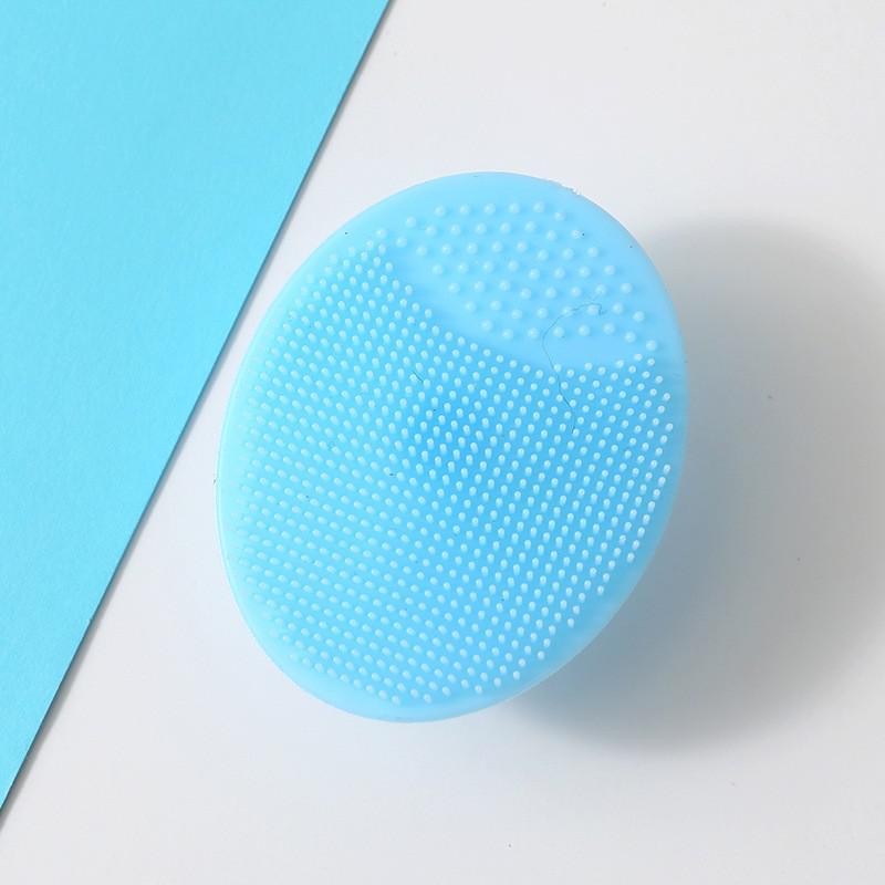 Perie de curățare a feței din silicon pentru îngrijirea pielii porilor profundi, instrument de curățare pentru exfoliant, nou mini exfoliator moale pentru curățare profundă