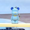 "3D Soft Bear Keychain Pendant - Cute and Trendy Accessory for Bags and Car Keys"