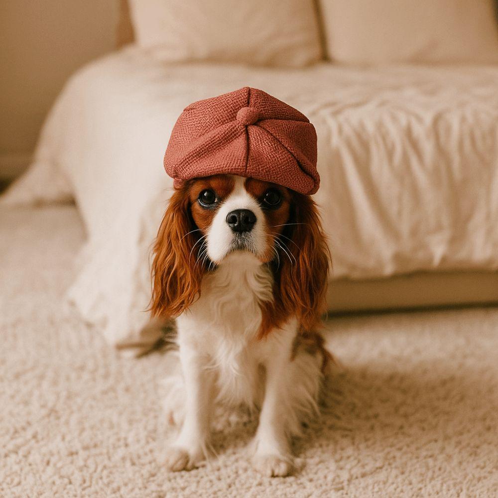 Universal Cat Gentleman's Hat Adjustable Pet Headwear Pet Beret Hat  Costume Party