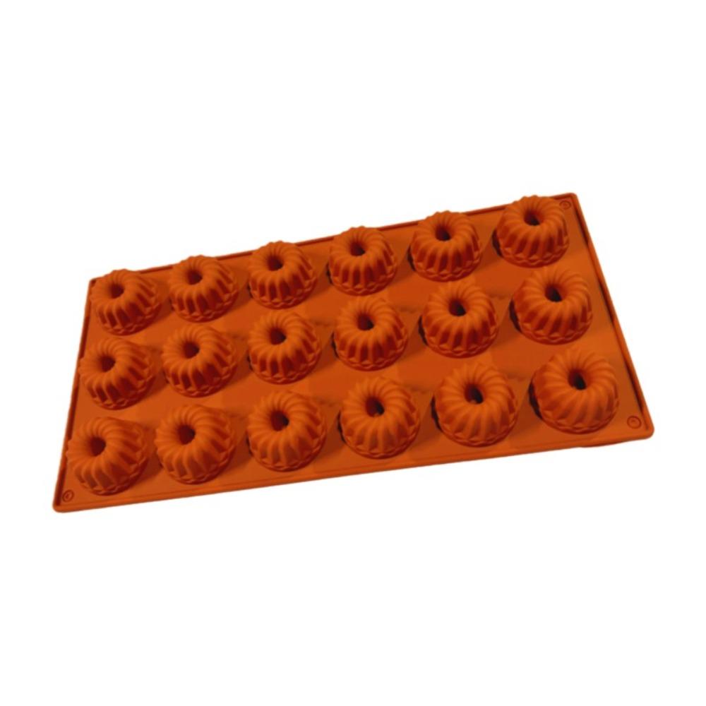 Silicone Mousse Cake Mold 6 Cavity Baking Mold New Chocolate Dessert Mold  Kitchen Bakeware 18 Cavity