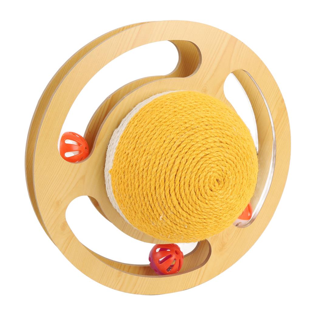 Katzenkratzball Spielzeug Sisal Schützt Möbel Stilvolles Aussehen Katzenkratzball für Innen Zuhause