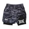 Muay Thai Kick Boxing MMA Shorts Camouflage Men Women Unisex Double Layer Quick Dry Breathable Training Sport Gym Fitness Workout