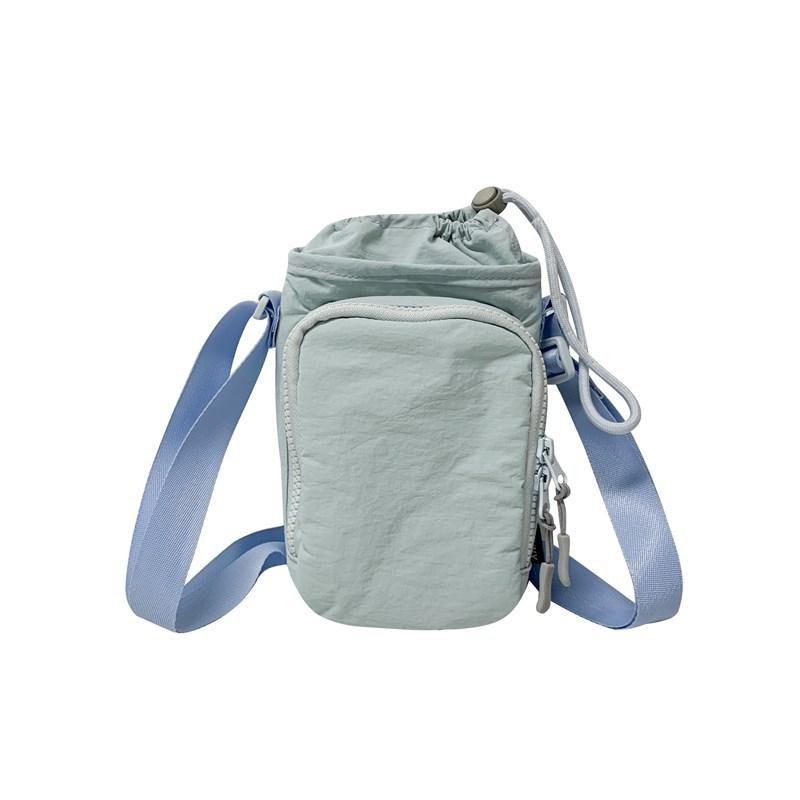 Lightweight mobile phone bag, male and female students, kettle bag, umbrella bag, multi-layer shoulder messenger bag, going out sports water cup satc