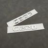 3D ABS Chrome Black Logo C220 Emblem Letters Car Trunk Badge For Mercedes-Benz W204 W205 C 220 C220 Sticker Accessories QU1