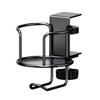 Simple Arrange No Tools Needed Drink And Equipment Holder Made Of Solid Metal Construction For Kitchen Office Study Space