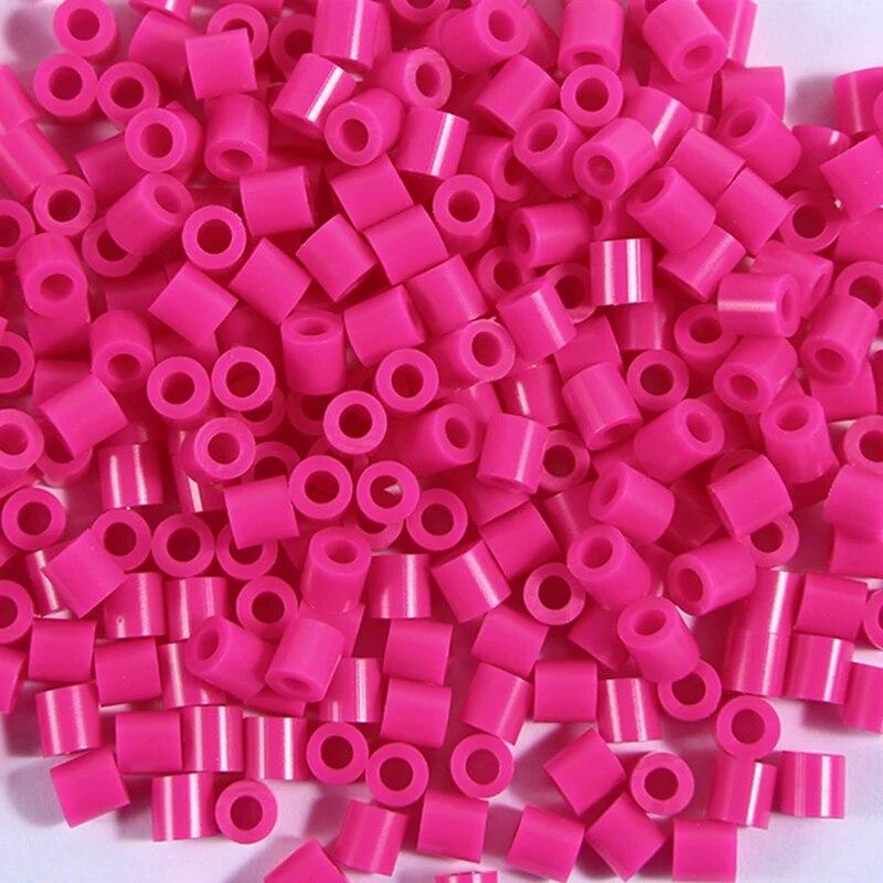 500pcs/Pack 5mm Fuse Beads Pixel Puzzle Iron Beads for Kids Melting Beads DIY High Quality Handmade Gift Educational Toy